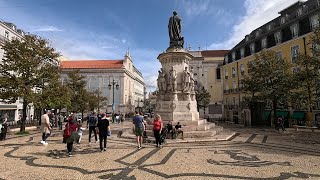 ⁴ᴷ⁶⁰ Walking Lisbon Portugal Tour of Bairro Alto [upl. by Alikee]