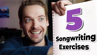 5 Songwriting Exercises To Unlock Your Creativity and Stop Writers Block [upl. by Akiam]