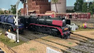 Steamrail’s R761 and R711 parallel run [upl. by Anoyi]