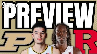 Purdue vs Rutgers Preview and Predictions [upl. by Hasen]