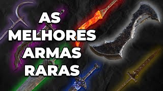 Elden Ring  As Melhores Armas Raras [upl. by Vokaay]