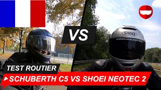 Schuberth C5 vs Shoei Neotec 2  ChampionHelmetscom [upl. by Florence]