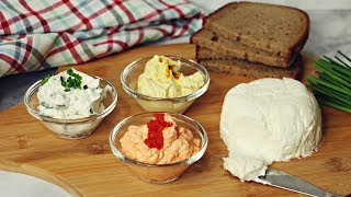 Frischkäse aus Joghurt einfach selber machen  nur 2 Zutaten  Labneh Rezept  Labneh recipe [upl. by Kokoruda]