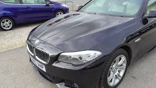 BMW 5 SERIES 520D M SPORT AUTO FOR SALE AT HUT GREEN GARAGE [upl. by Arta932]