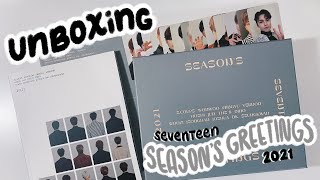 ✰ unboxing seventeen seasons greetings 2021  ✰ [upl. by Mccarthy261]