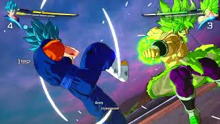 SSGSS Vegito vs Broly Full Power DBS  Dragon Ball Sparking Zero [upl. by Langan598]