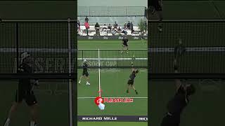 TOO STRONG 🔥🔥 Padel Highlights bestofpadel [upl. by Roxana]