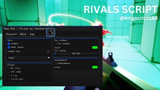 GOD Rivals Script BEST AIMBOT GOD  Silent Aim Auto shoot Anti Bomb Anti katana No Lag More [upl. by Antony]