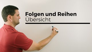 Folgen und Reihen Formeln Übersicht  Mathe by Daniel Jung [upl. by Adnuhsal273]