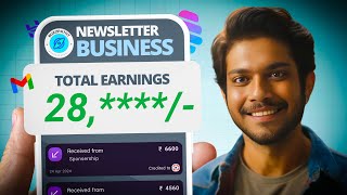 How I Build Newsletter Business amp Started Earning In 7 Days 😎 [upl. by Notgnirrab473]