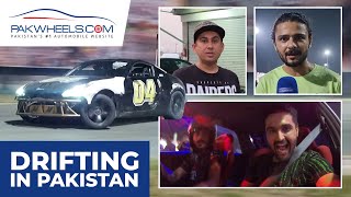 Pakistans 1st Drifting Competition  VROOM Racing Academy  SA Garden  PakWheels [upl. by Sharlene211]