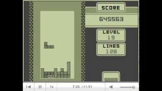 Tetris Friends  Tetris 1989  Lv 19 start [upl. by Nahsyar]