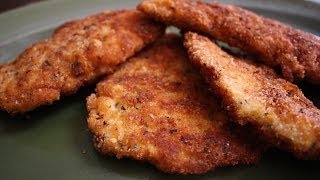 How to Make a Chicken Cutlet [upl. by Nylanej444]