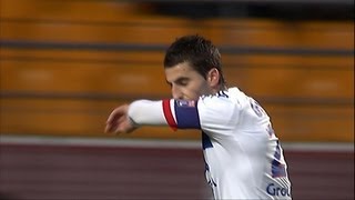 Goal Maxime GONALONS 11  ESTAC Troyes  Olympique Lyonnais 12  201213 [upl. by Goldie]