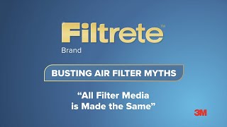 Filtrete™ MythBusting All Filter Media is Made the Same [upl. by Krebs]