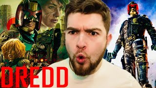 DREDD 2012BETTER than the ORIGINAL MOVIE REACTION  FIRST TIME WATCHING [upl. by Akirdnas]