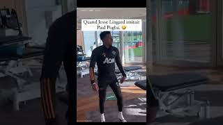 Quand Jesse Lingard imitait Paul Pogba  🤣 shorts [upl. by Pelagia536]