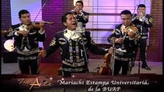 Mariachi Estampa Universitaria de la BUAP en TrovArte [upl. by Enitsenre]