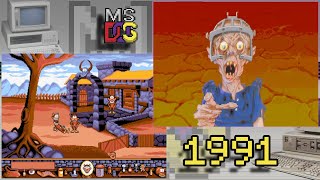 50 MSDOS games released in 1991 [upl. by Rosel]