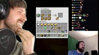 Forsen Reacts  Streamers perplexed at crafting [upl. by Anaehs]