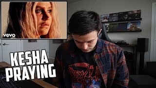 Kesha  Praying Reaction  Goosebumps [upl. by Leur72]