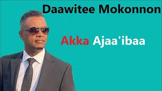 DAWITE MEKONIN Akka Ajaaibaa Old Oromo Music [upl. by Aicila408]