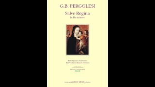 Pergolesi Salve Regina a 2 voci Moscow State Univ Chamber Orchestra Edited by Maurizio Machella [upl. by Treborsemaj]