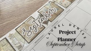 Laurel Denise Project Planner September Set [upl. by Nodlehs431]