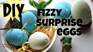 How to Make Surprise Fizzy Dinosaur Eggs  Bath Bomb Recipe [upl. by Ahsinnod]