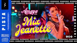 Amaya Hermanos  Mix Jeanette  Pista  Instrumental  karaoke [upl. by Elockcin798]