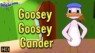 Goosey Goosey Gander  HD  Reggae Music Style  Nursery Rhymes  Popular Kids Songs [upl. by Yblok]