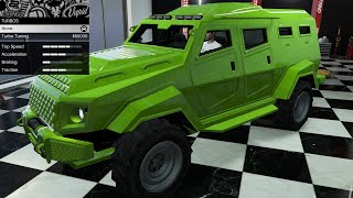 GTA 5  Past DLC Vehicle Customization  HVY Insurgent Terradyne Gurkha [upl. by Abisia]