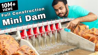 How Dam Model Construct Mini Dam Modelling [upl. by Nissy275]