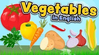 Vegetables in English [upl. by Etnoled]