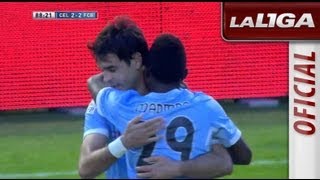 Gol de Oubiña 22 en el Celta de Vigo  FC Barcelona  HD [upl. by Henrieta]