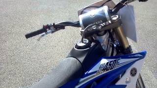 2014 Yamaha WR450F in Team Yamaha Blue Fuel Injection [upl. by Bibbie628]