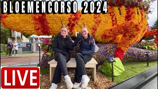 LIVE Bloemencorso 2024 Flower Parade🌷Keukenhof 2024 🇳🇱 [upl. by Yluj820]