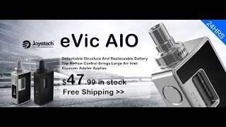 Authentic Joyetech eVic AIO Unboxing Review  3FVape [upl. by Charmaine]