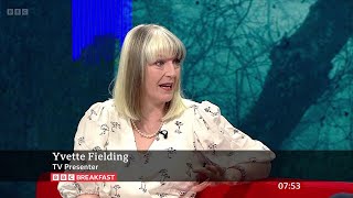 Yvette Fielding Most Haunted Host On BBC Breakfast 29052024 [upl. by Nahallac]