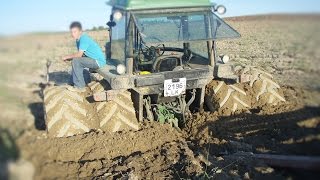 Tractors stuck in mud 2015 ultimate compilation video [upl. by Yblocaj]