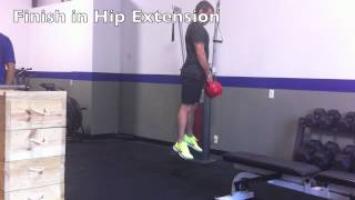 Kettlebell Deadlift Jumps [upl. by Ellingston]