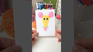 Mouse Acrylic Painting for Kids shorts [upl. by Schweitzer]