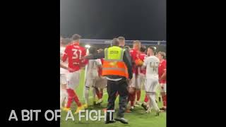 Leeds United vs Barnsley Carabao Cup fan cam highlights [upl. by Nyleikcaj928]