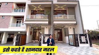 100 Gaj House with beautiful interior design and furniture at Vaishali nagar AR1338 [upl. by Leno628]