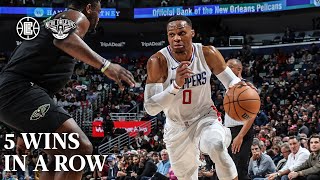 Clippers Beat Pelicans Extending Win Streak To 5  LA Clippers [upl. by Madelaine]