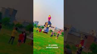 BEST DJ IN YAMUNA NAGAR DJ LAMBA ENTERTAINER 🎤🎧YAMUNA NAGAR dussehra ravan sidhumoosewala 🎧🎵 [upl. by Leirej510]