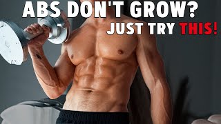 Your ABS are NOT Growing Try This Weighted Workout For Mass [upl. by Anilok371]