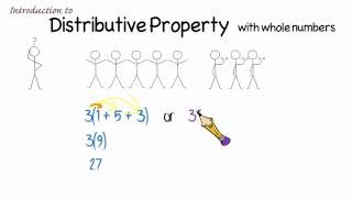 What is the Distributive Property of Multiplication with whole numbers [upl. by Gayel]