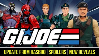 GIJOE Classified Update from Hasbro Team  New Reveals  HasLab Tiers  Rumors  SDCC  Vehicles [upl. by Luar526]