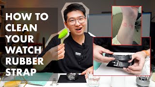 How to Clean Your Watch Strap the Right Way [upl. by Suiradel]